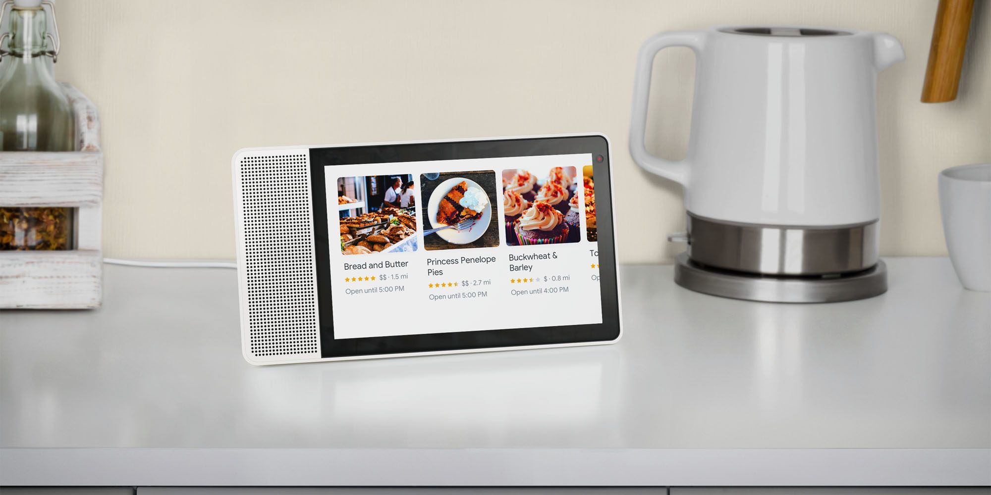kitchen smart display