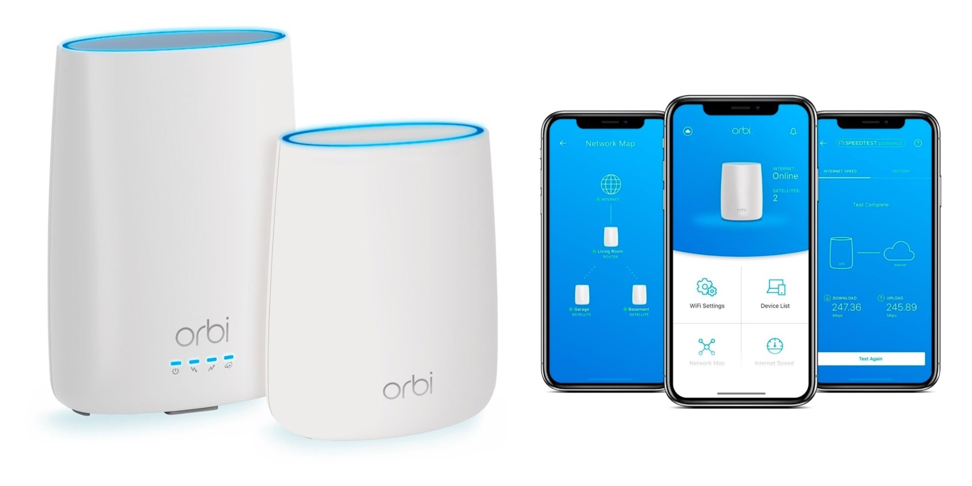 NETGEAR's Orbi Mesh 802.11ac Router Combo overhauls your network at 90