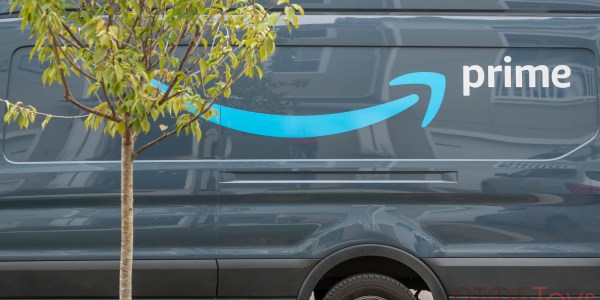Amazon Prime shipping truck