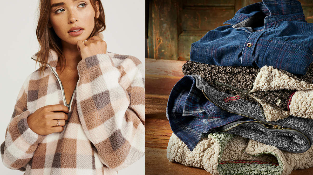 best sherpa pullovers