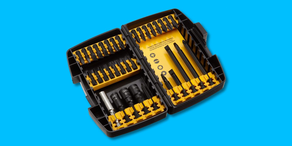 Easily tackle projects with DEWALT's 34-pc. Bit Set at $16 (Save 20%)