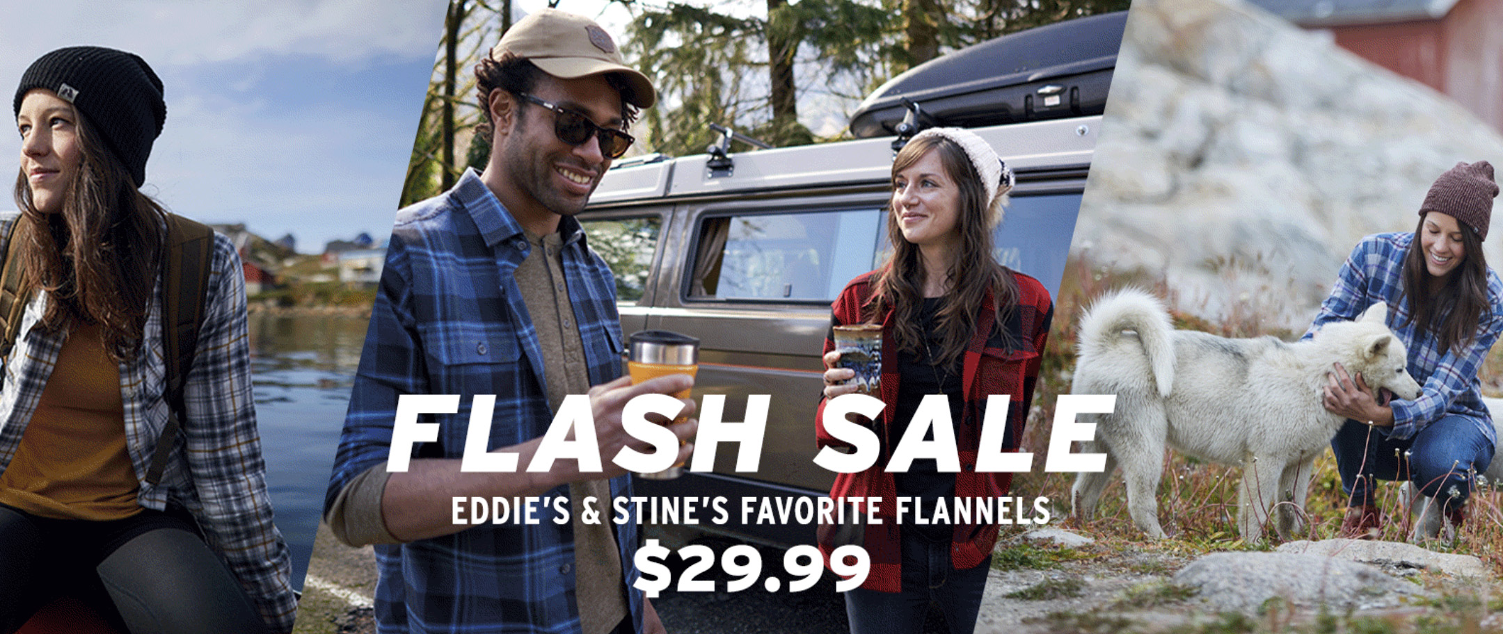 Today only, Eddie Bauer offers flannel shirts from just 30 for fall