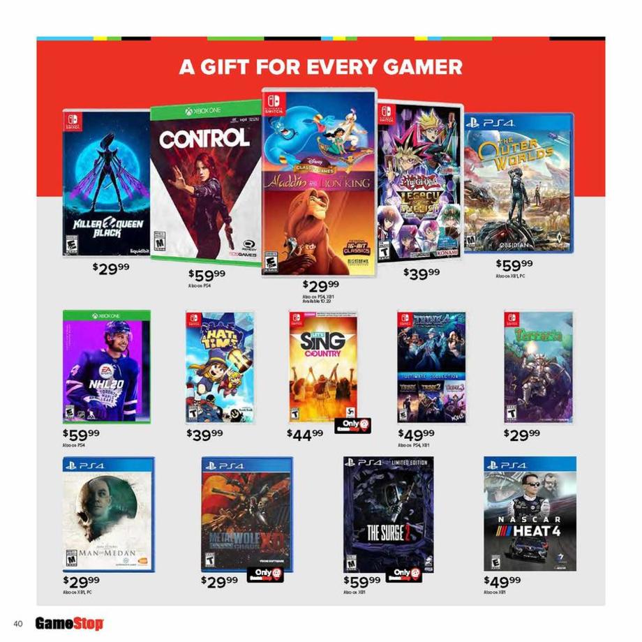 GameStop Black Friday Ad 2019: PS4 Pro, Switch Lite, more - 9to5Toys