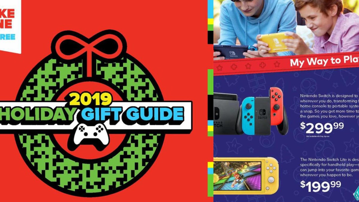 GameStop Holiday Gift Guide 2019