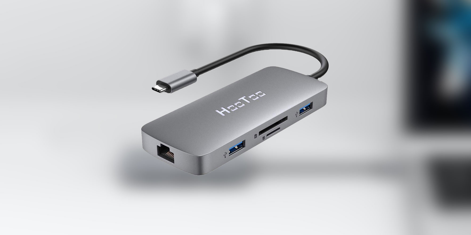 HooToo's 25.50 USBC hub packs SD, charging passthrough