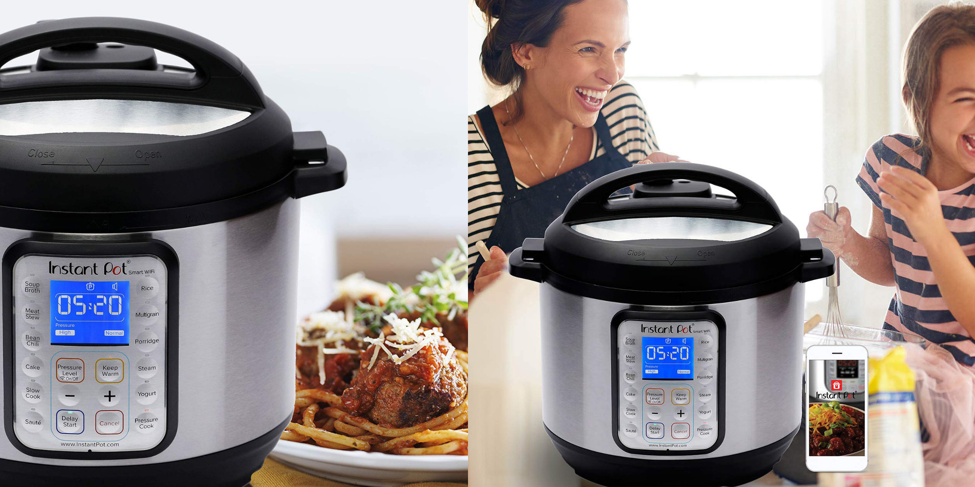 Instant Pot's Smart Wi-Fi and Alexa-enabled Cooker drops to $100