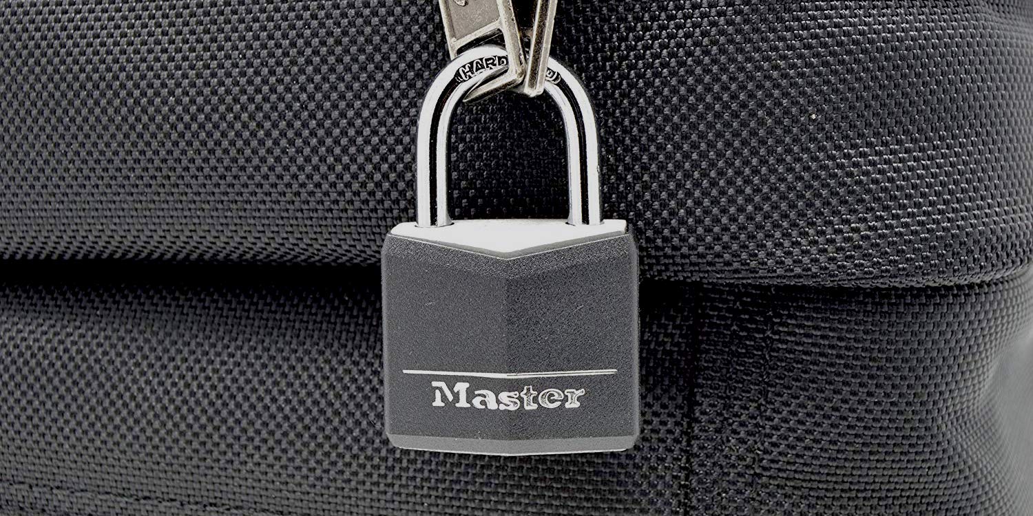 Master Lock 131Q Padlock With Key 4 Pack Black for sale online 