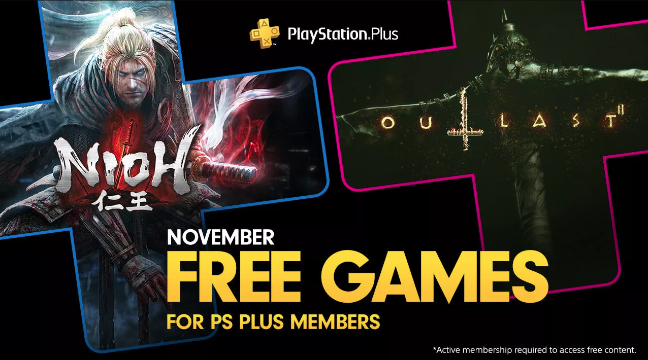 November PS Plus FREE games Nioh and Outlast 2 9to5Toys