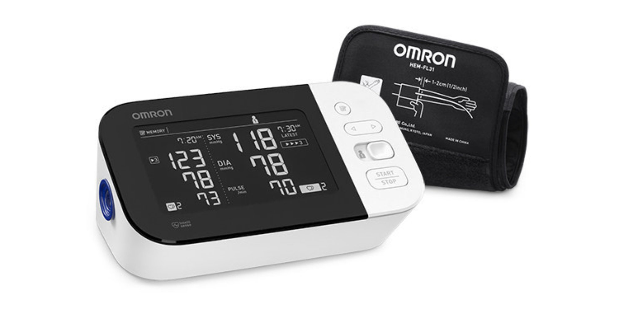Omron blood pressure monitor walmart