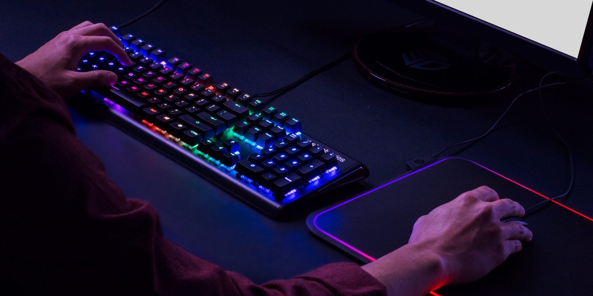 Add this SteelSeries RGB Gaming Keyboard to your setup at 70 (42 off