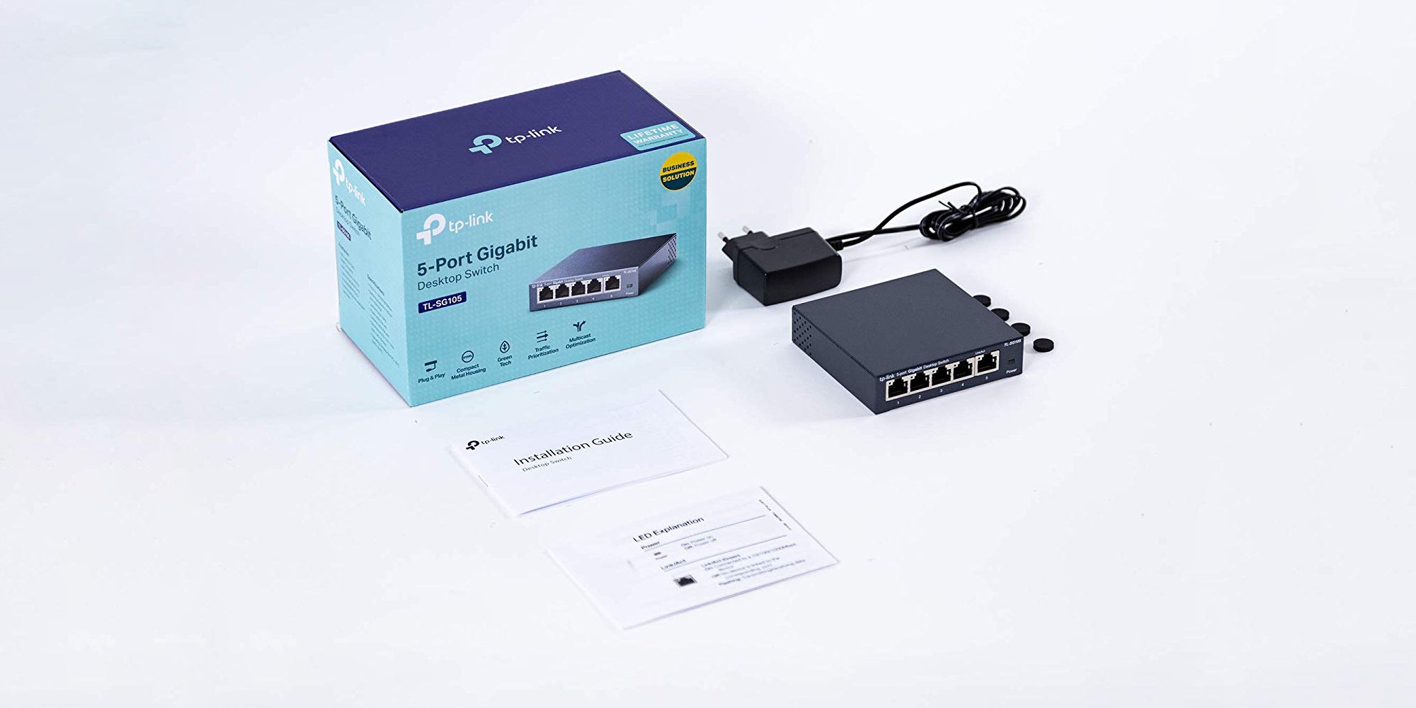 Network - TP-Link 5 Port Gigabit Ethernet Switch