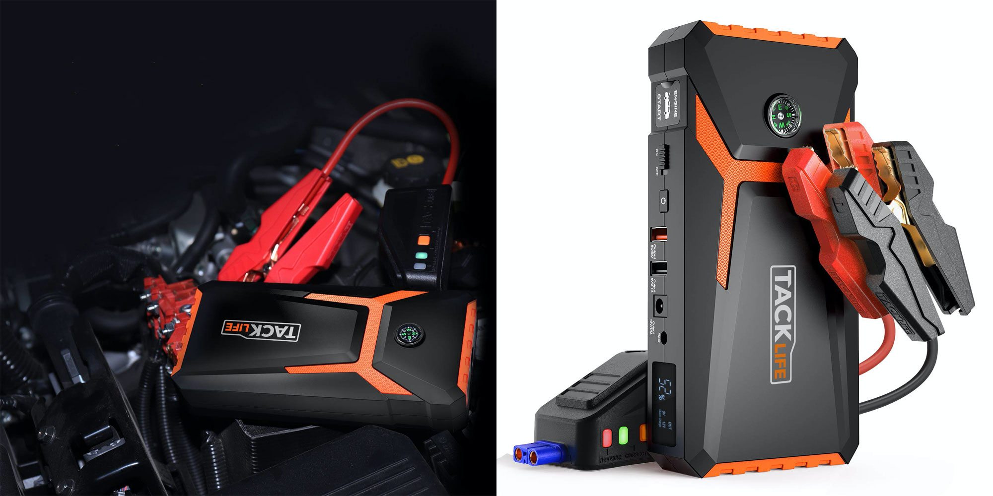 TACKLIFE's 800A/18000mAh car jump starter is a travel must at 60 (Reg