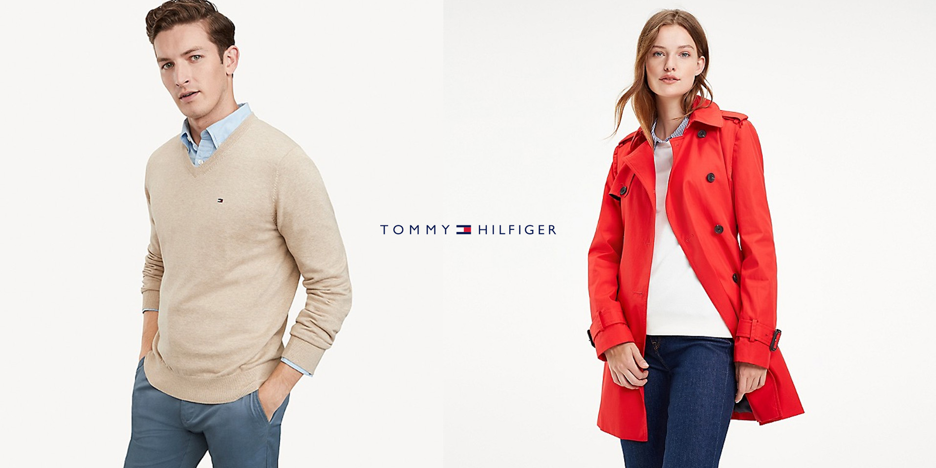 tommy hilfiger blue and white jacket