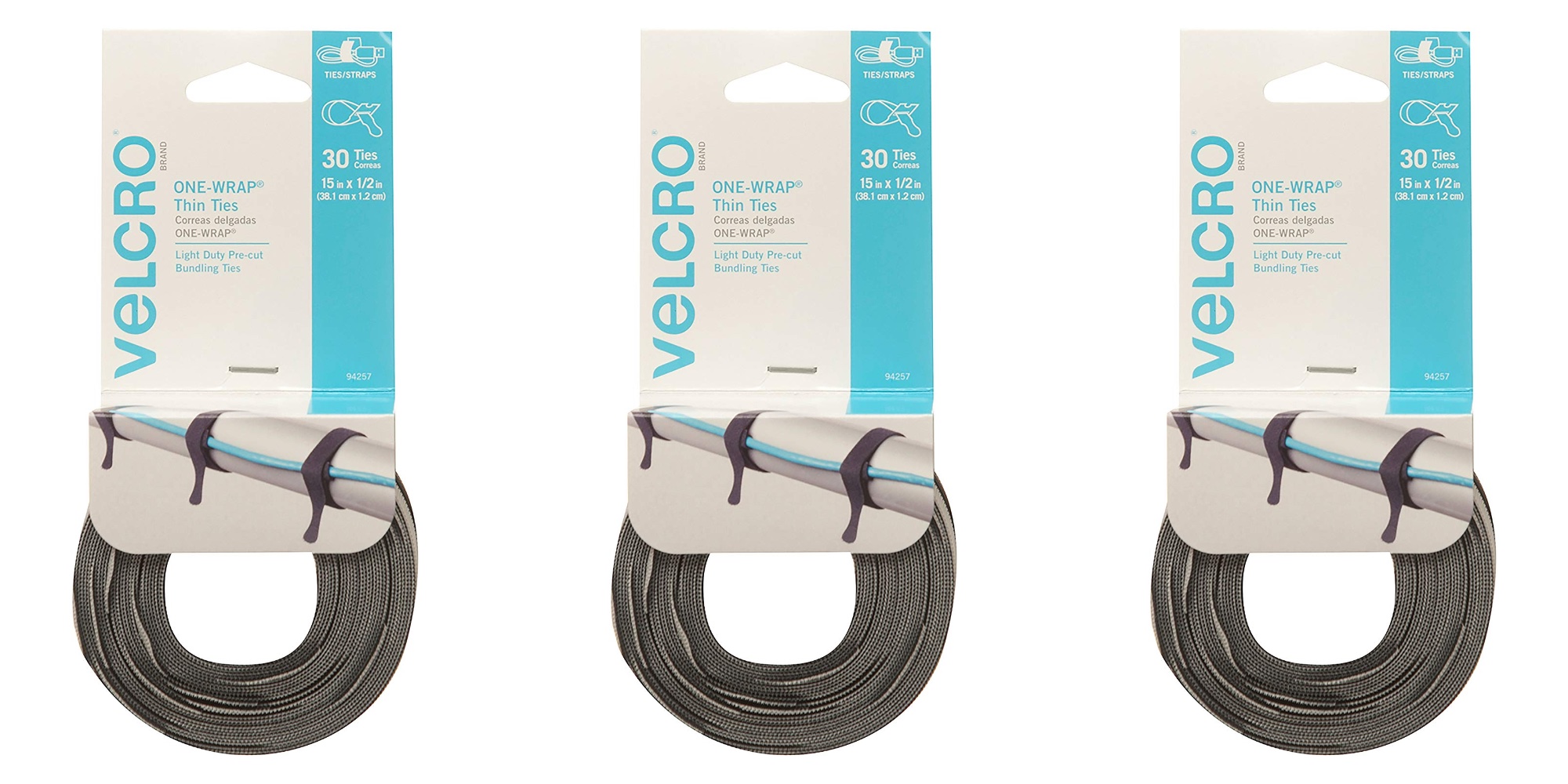 Just $2 scores you 30 of VELCRO's reusable cable ties at