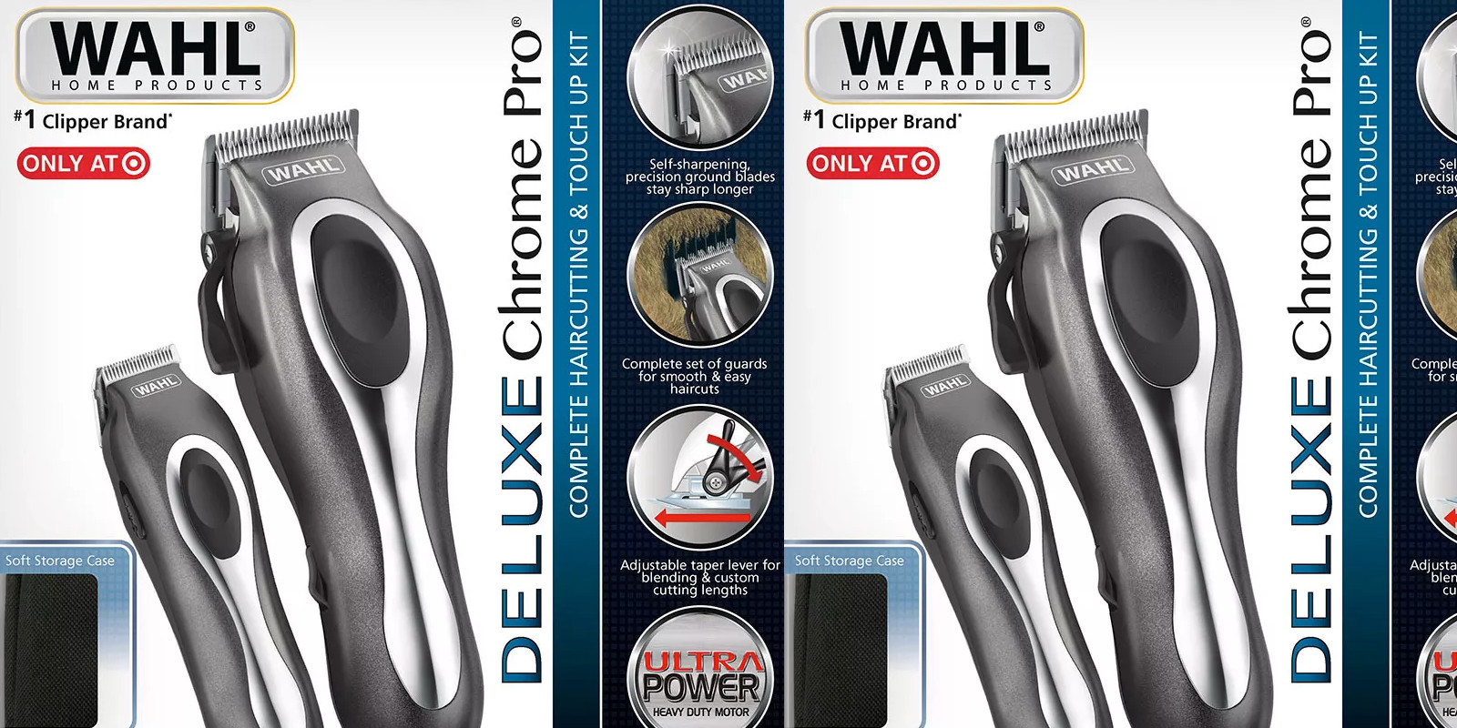 wahl chrome pro complete haircutting kit for men