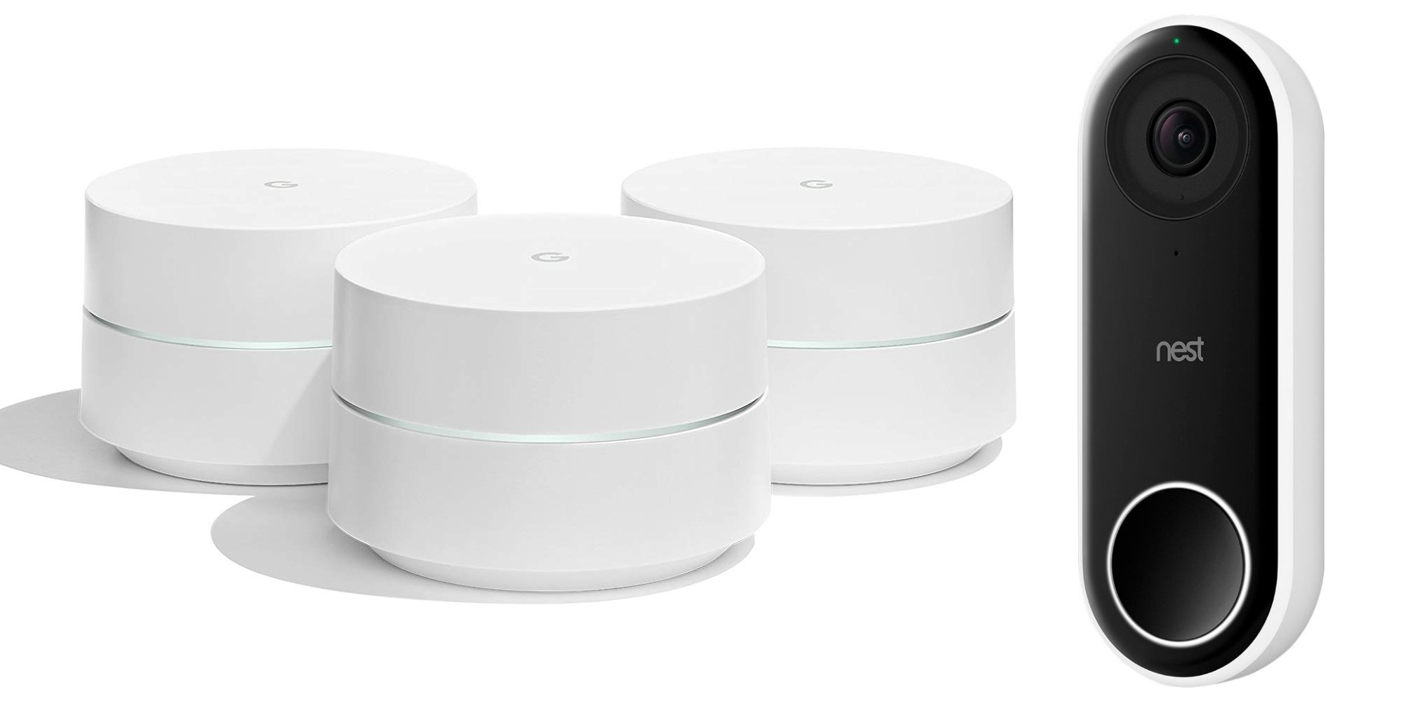 Google WiFi deal takes $140 off when bundled with a Nest Hello Doorbell