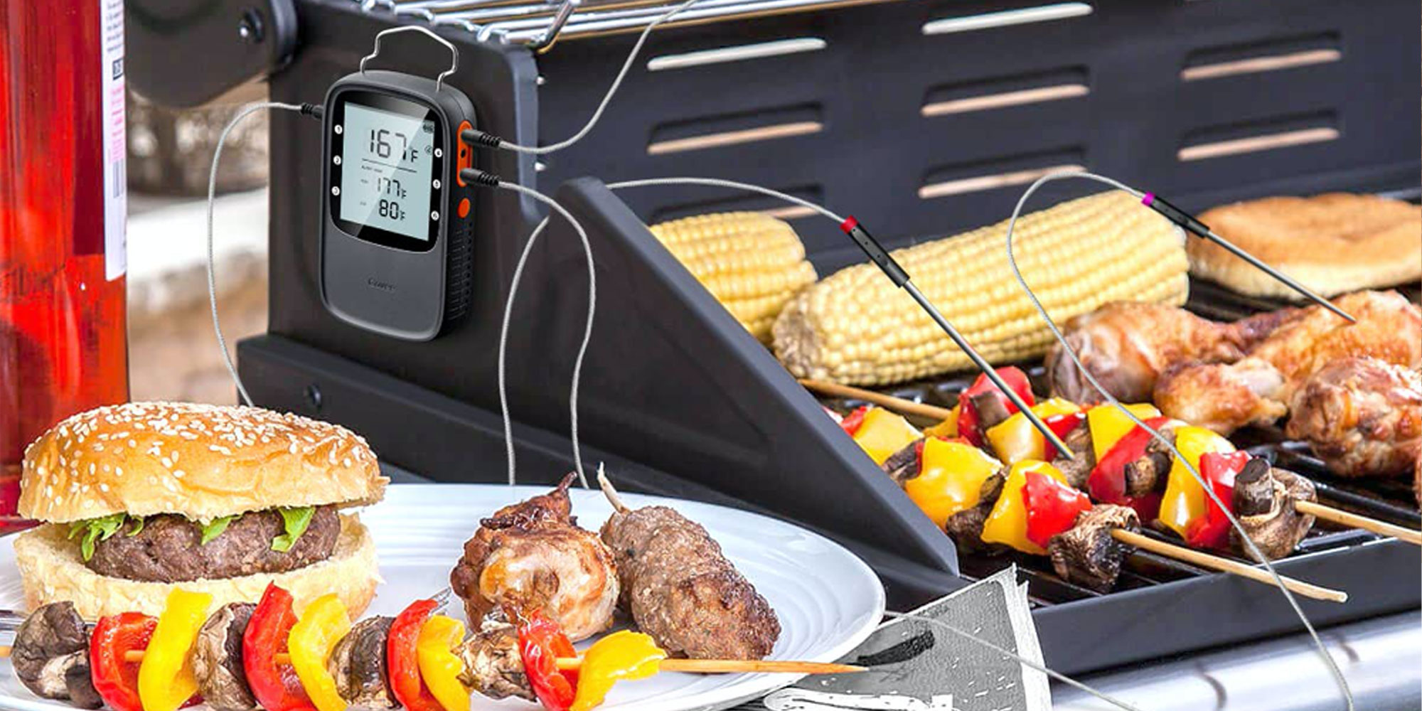 Omkostningsprocent Royal familie Motley Govee's Wi-Fi meat thermometer helps you monitor the grill from your iPhone  at $50