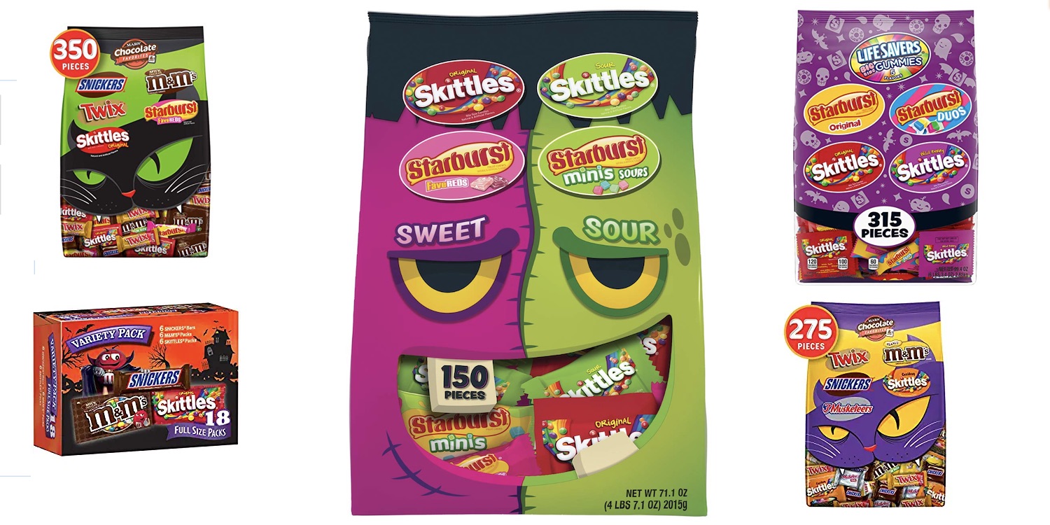 Knock out your Halloween candy shopping now from 11 with Amazon's Gold Box