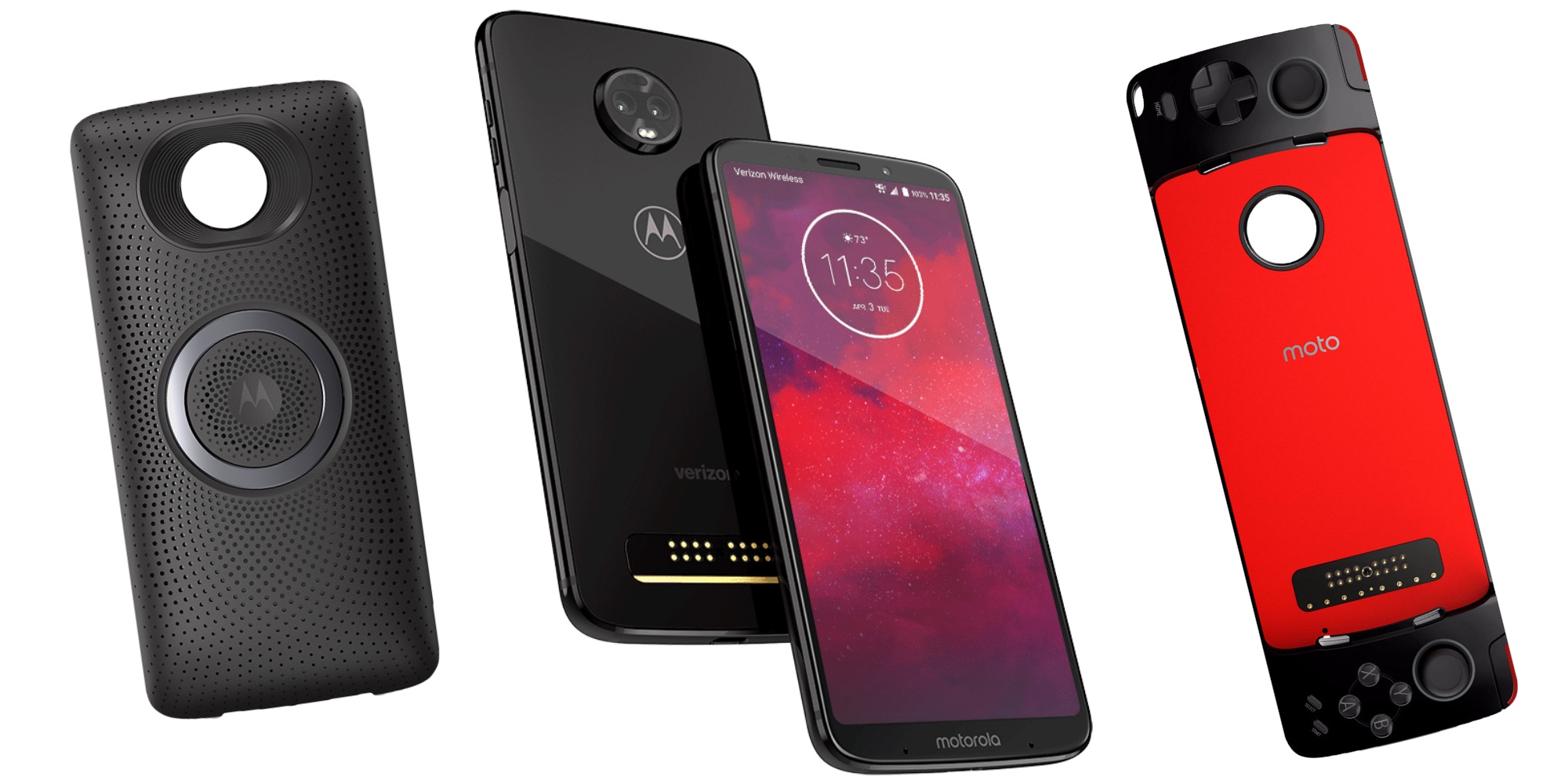 Score the Moto Z3 Play with one of two Moto mods for 170