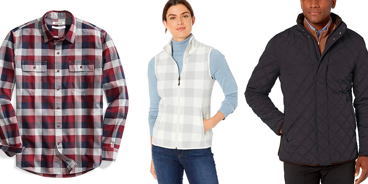 Amazon's in-house fashion brands up to 50% off: Goodthreads, Starter, more