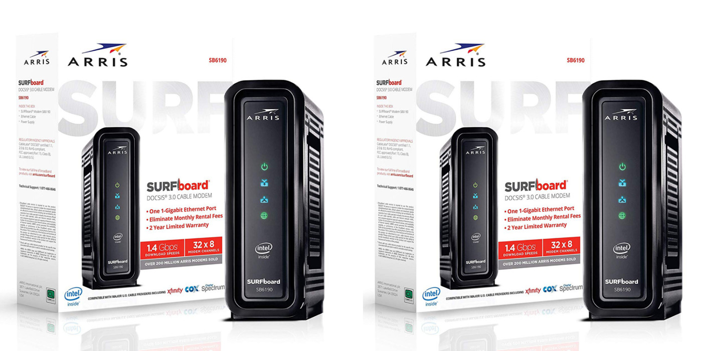 Ditch rental fees, today's Gold Box has ARRIS modems from $68 (Up to 40 ...