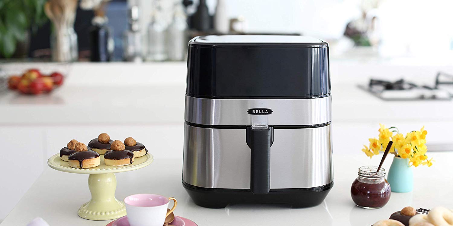 Bella's Steel 5.3Qt. Air Fryer with touch screen now 70 shipped (Reg