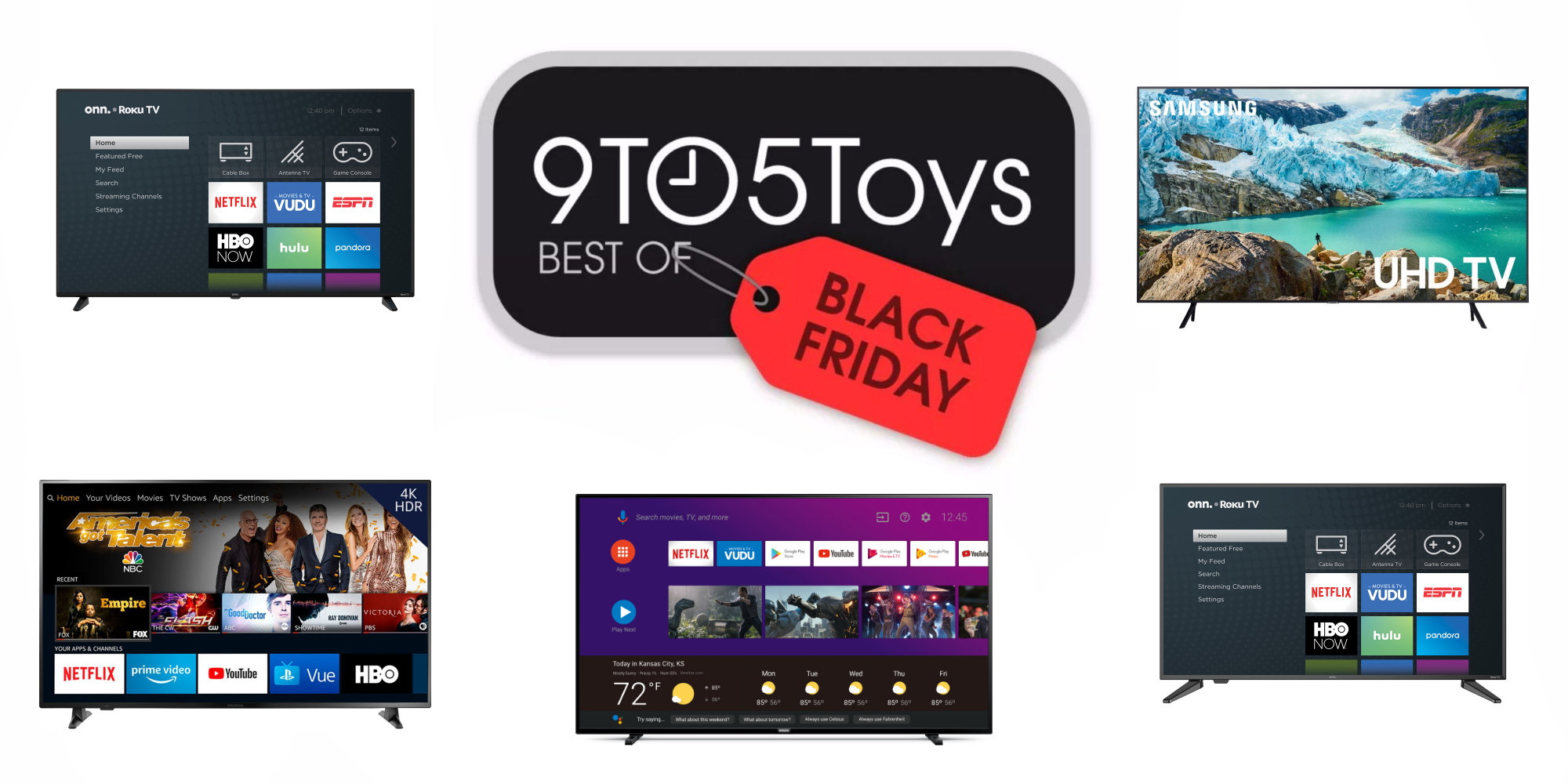 The Best Black Friday 2019 TV sales start at just $98 - 9to5Toys