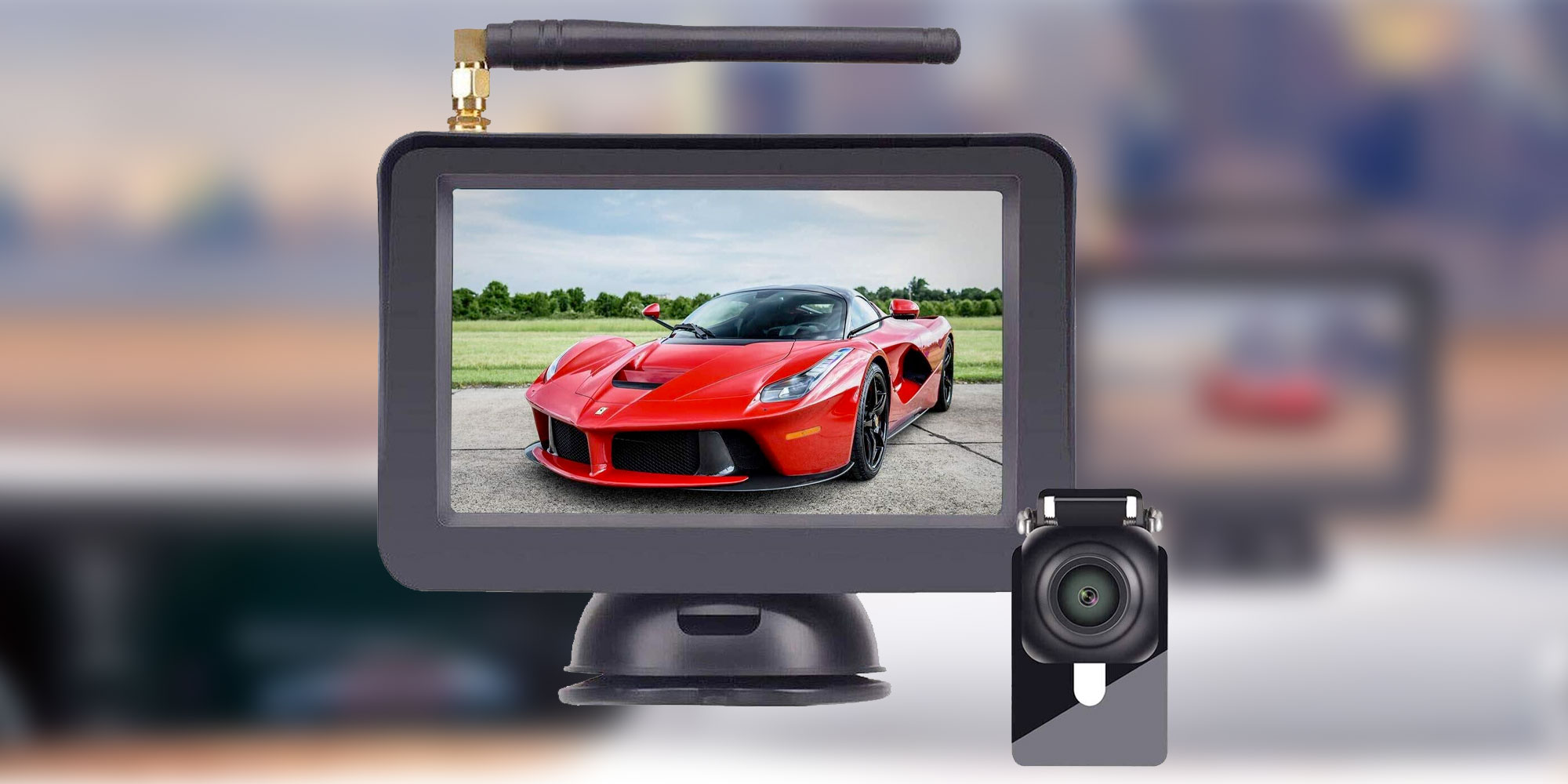 Add a wireless backup camera to any vehicle with this $54 kit at 40%