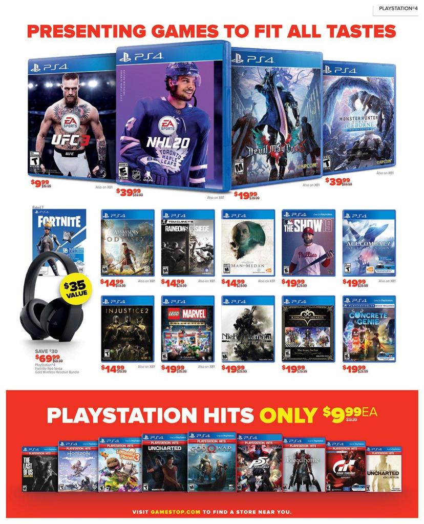 GameStop Black Friday Ad 2019 PS4 Pro, Switch Lite, more 9to5Toys