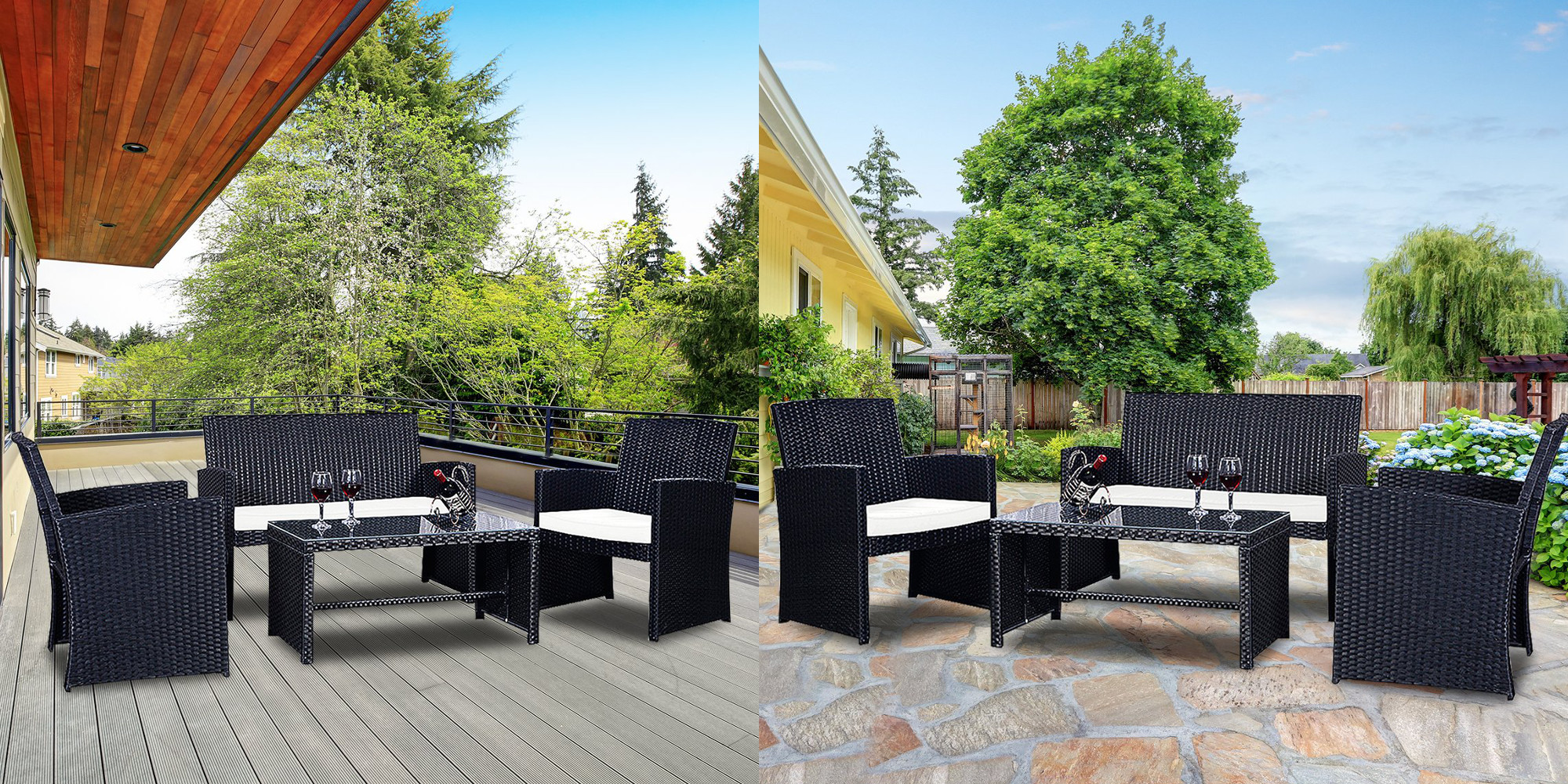 Score Deep Deals On Rattan Patio Furniture At Amazon Now 154 Reg 220 9to5toys
