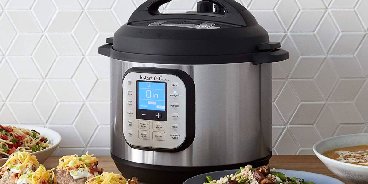 Instant Pot's Duo Nova 6-Qt. Pressure Cooker is currently 35% off at Amazon