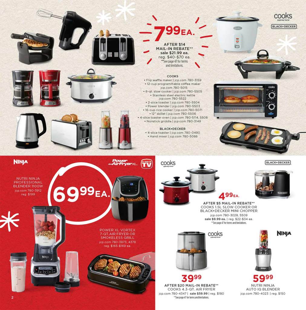 JCPenney Black Friday Ad 2019 Ninja, Keurig, cash doorbusters, more