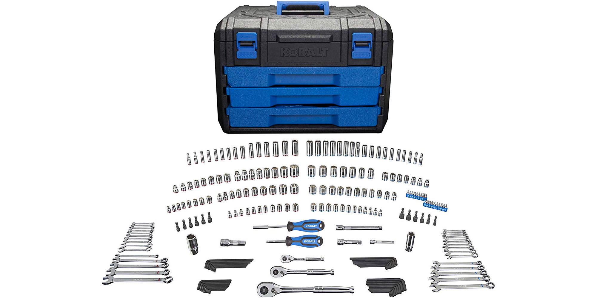 Kobalt's 227piece mechanic tool set returns to 99 at Lowe's (Reg. 199)