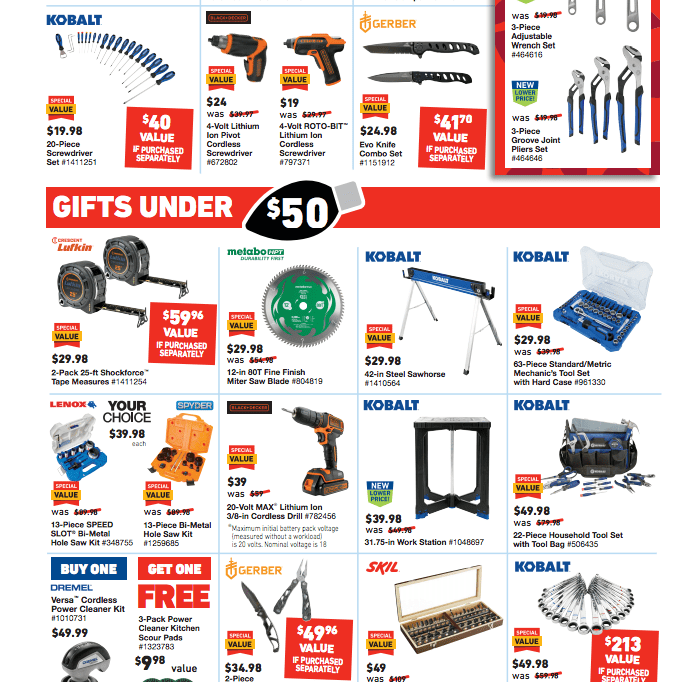 Lowes Black Friday 2019 Tool Deals