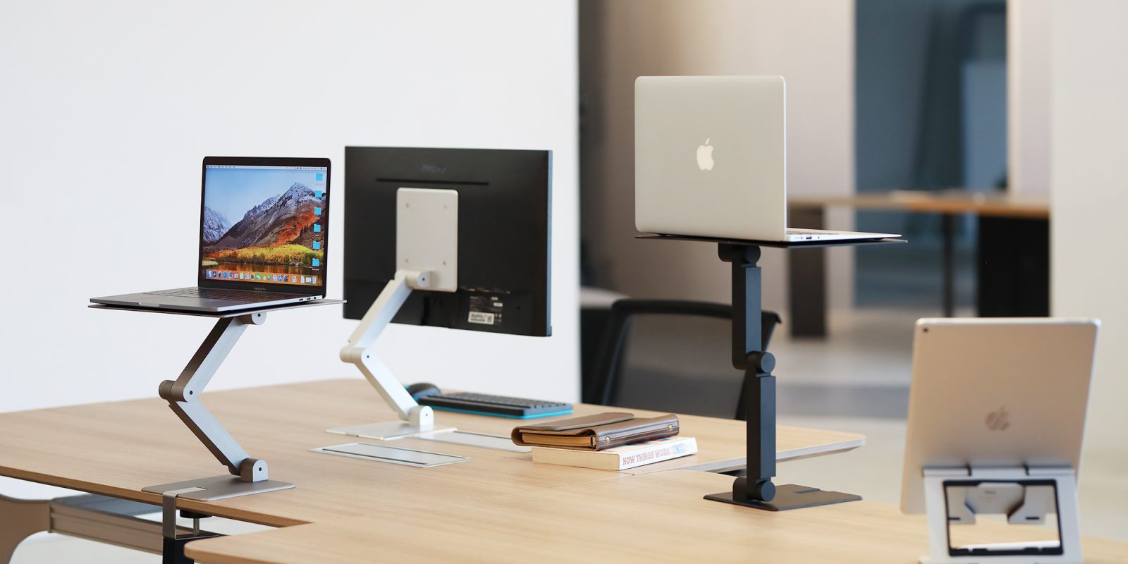 Get On Your Feet With The Portable Maxtand Laptop Device Stand Up