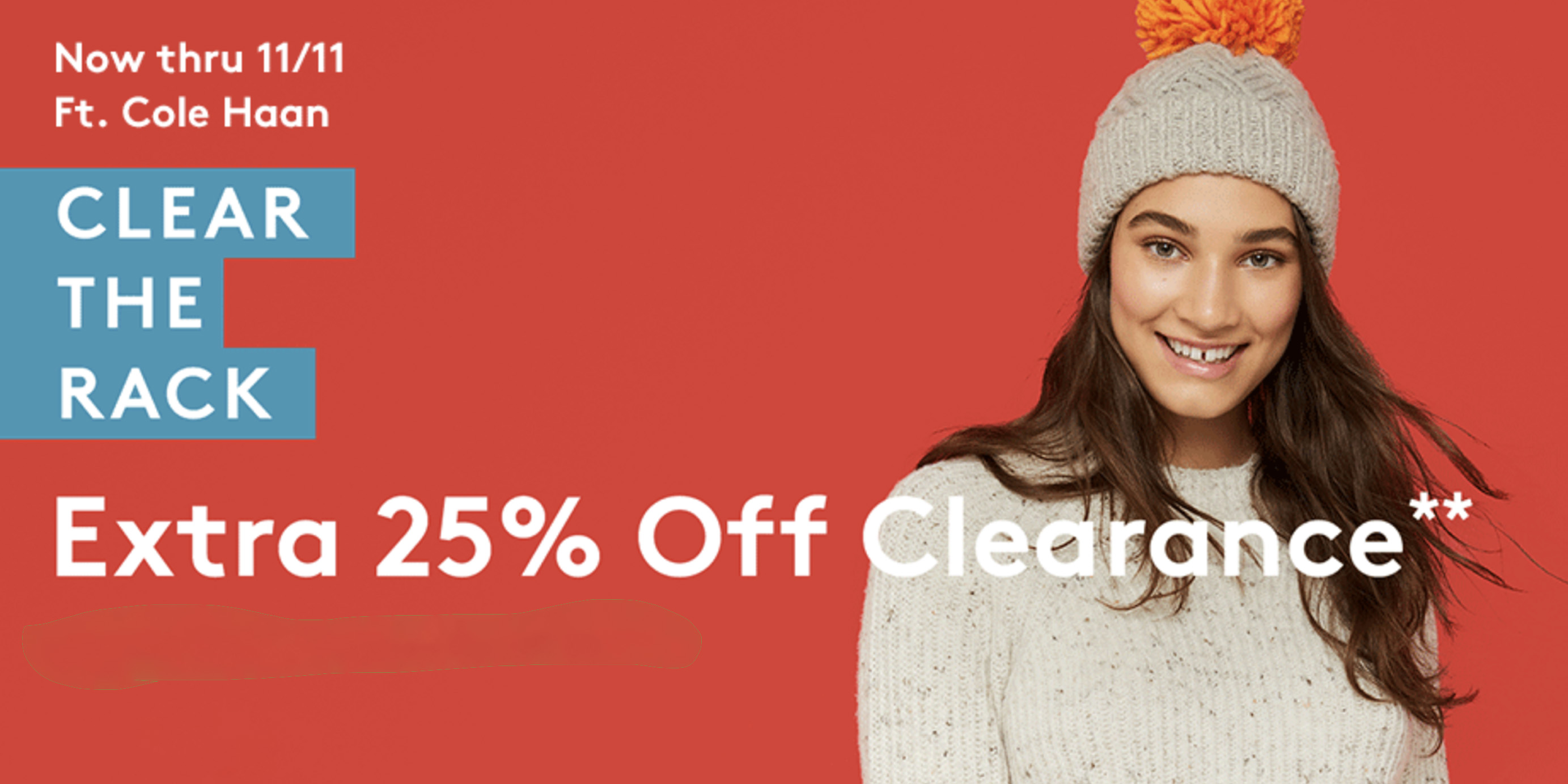 Nordstrom Rack's Clear the Rack is back! Save extra 25% off Cole Haan ...