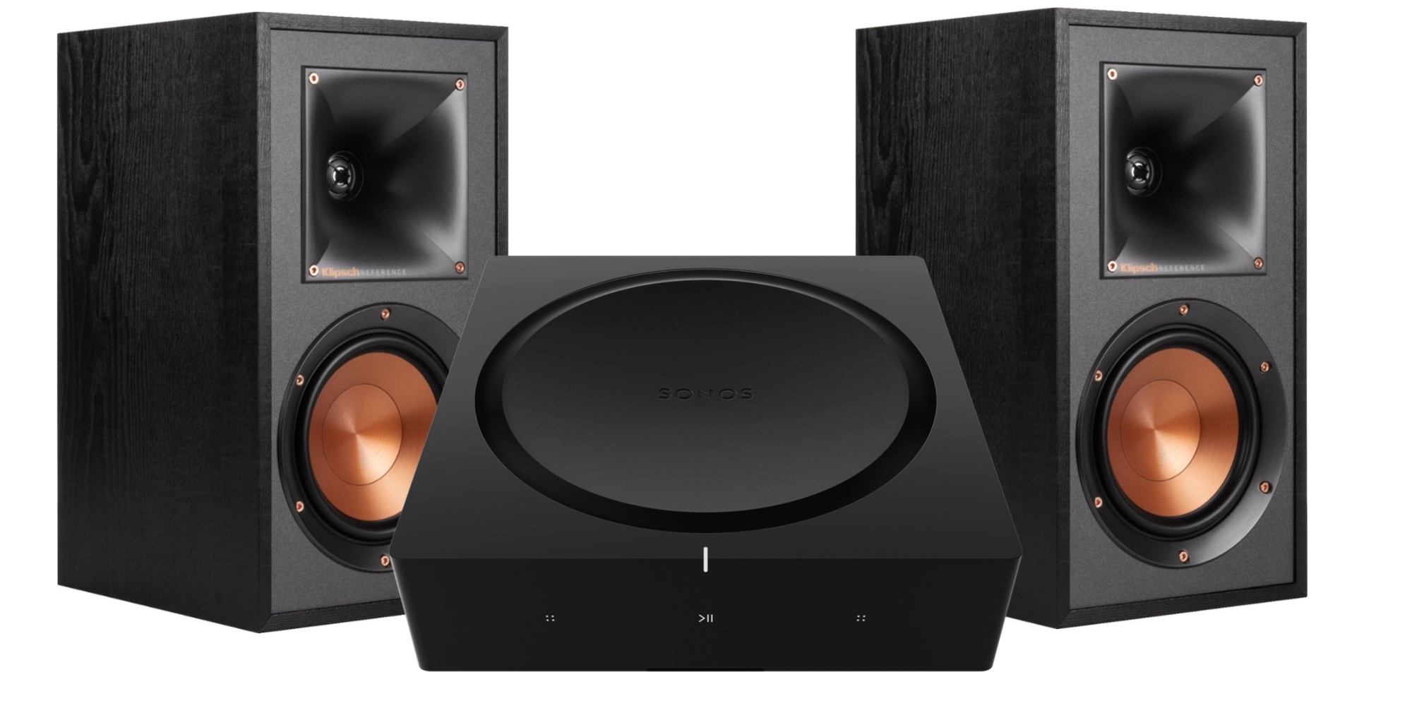 save-270-on-this-sonos-amp-and-klipsch-bookshelf-speaker-pair-bundle