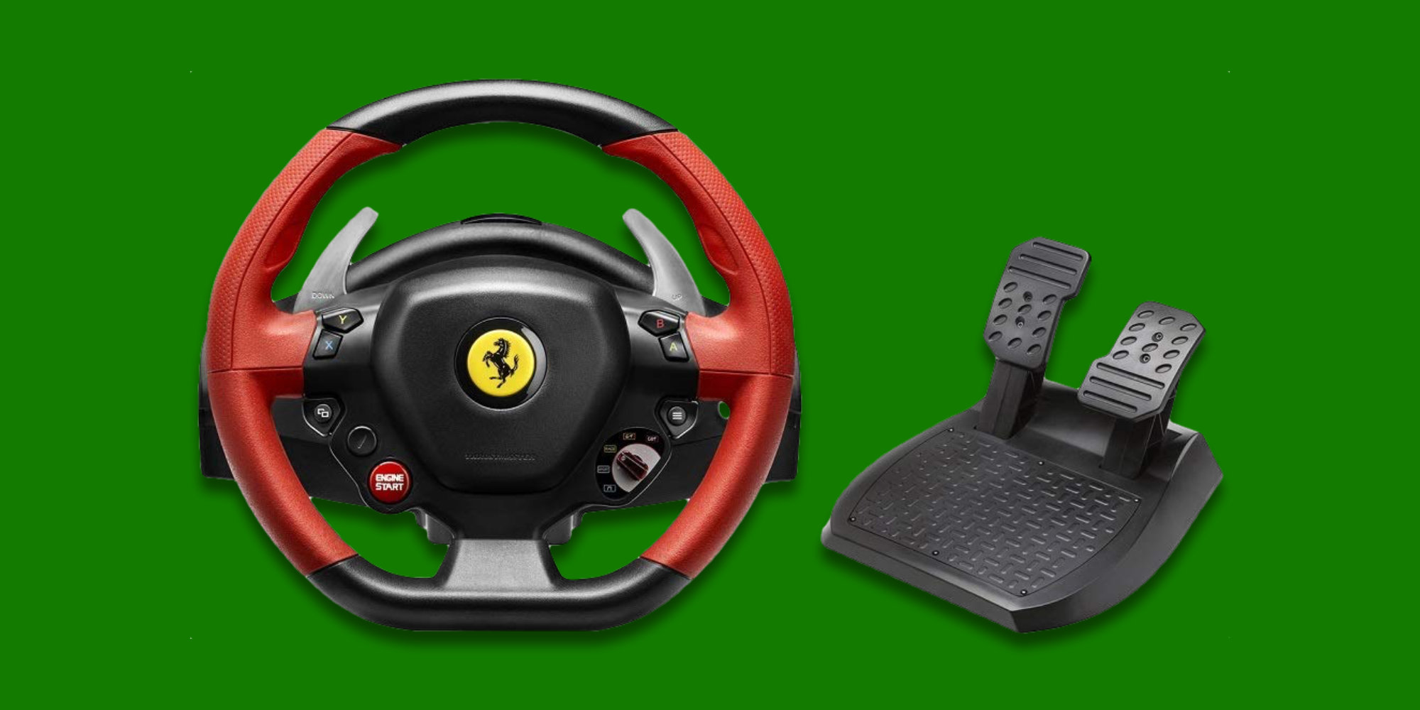  Thrustmaster Ferrari 458 Spider Racing Wheel (Xbox