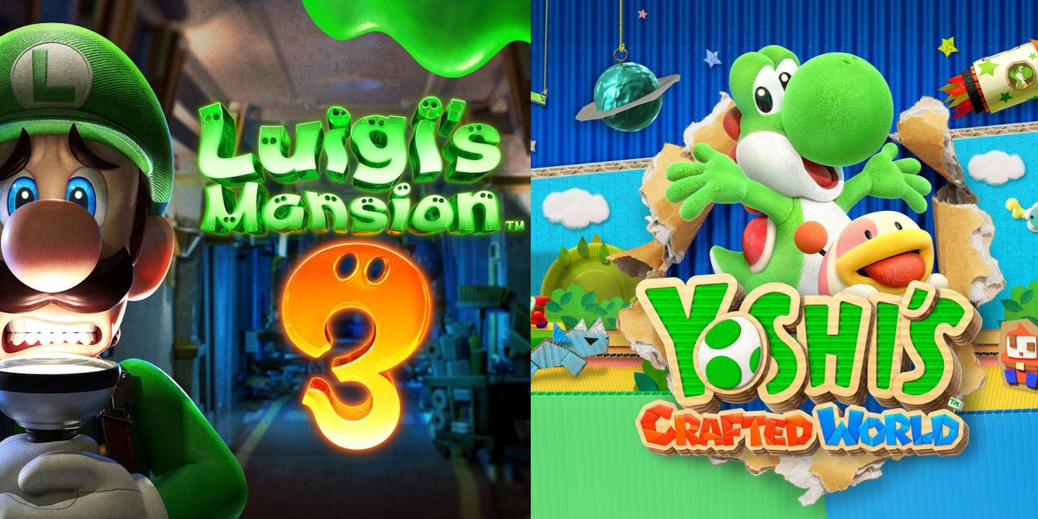 Black Friday Game Deals Yoshis World Luigis Mansion 3