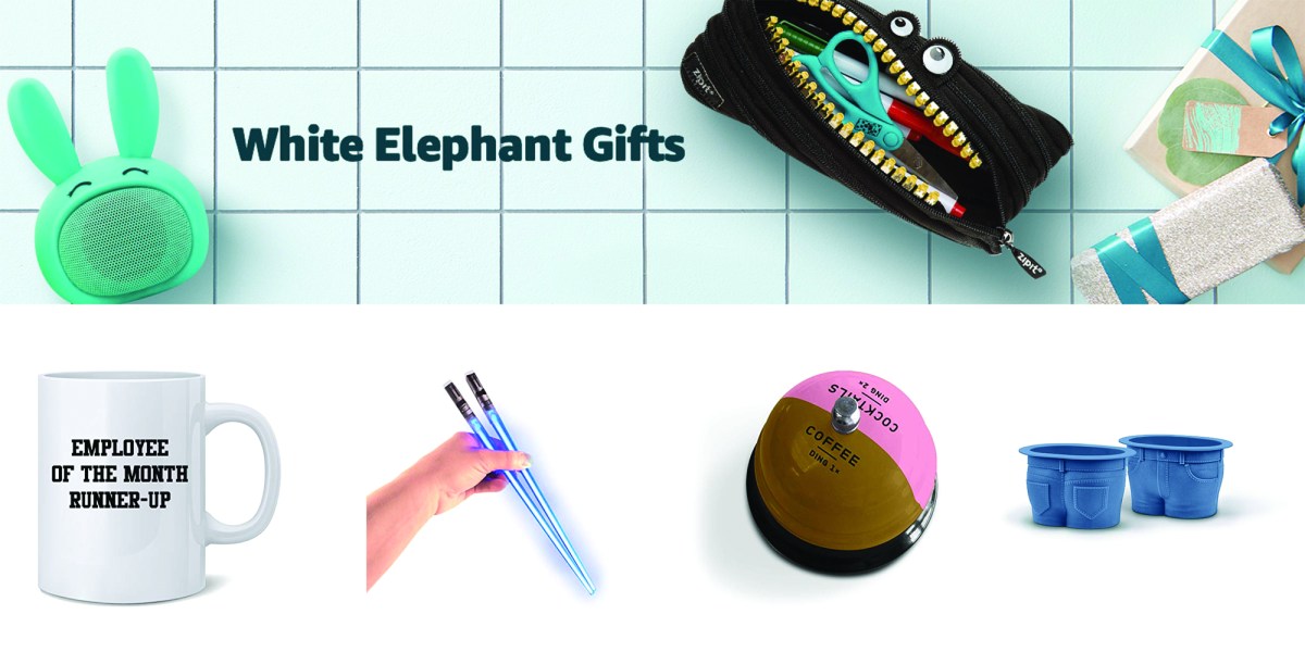 13 Funny White Elephant Gifts (Family Friendly) - Happy Money Saver