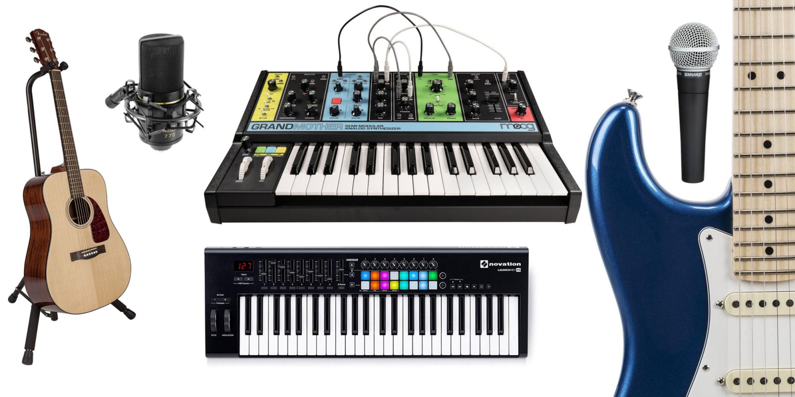 Early Black Friday audio recording deals from $5: keyboards, mics, synths, more