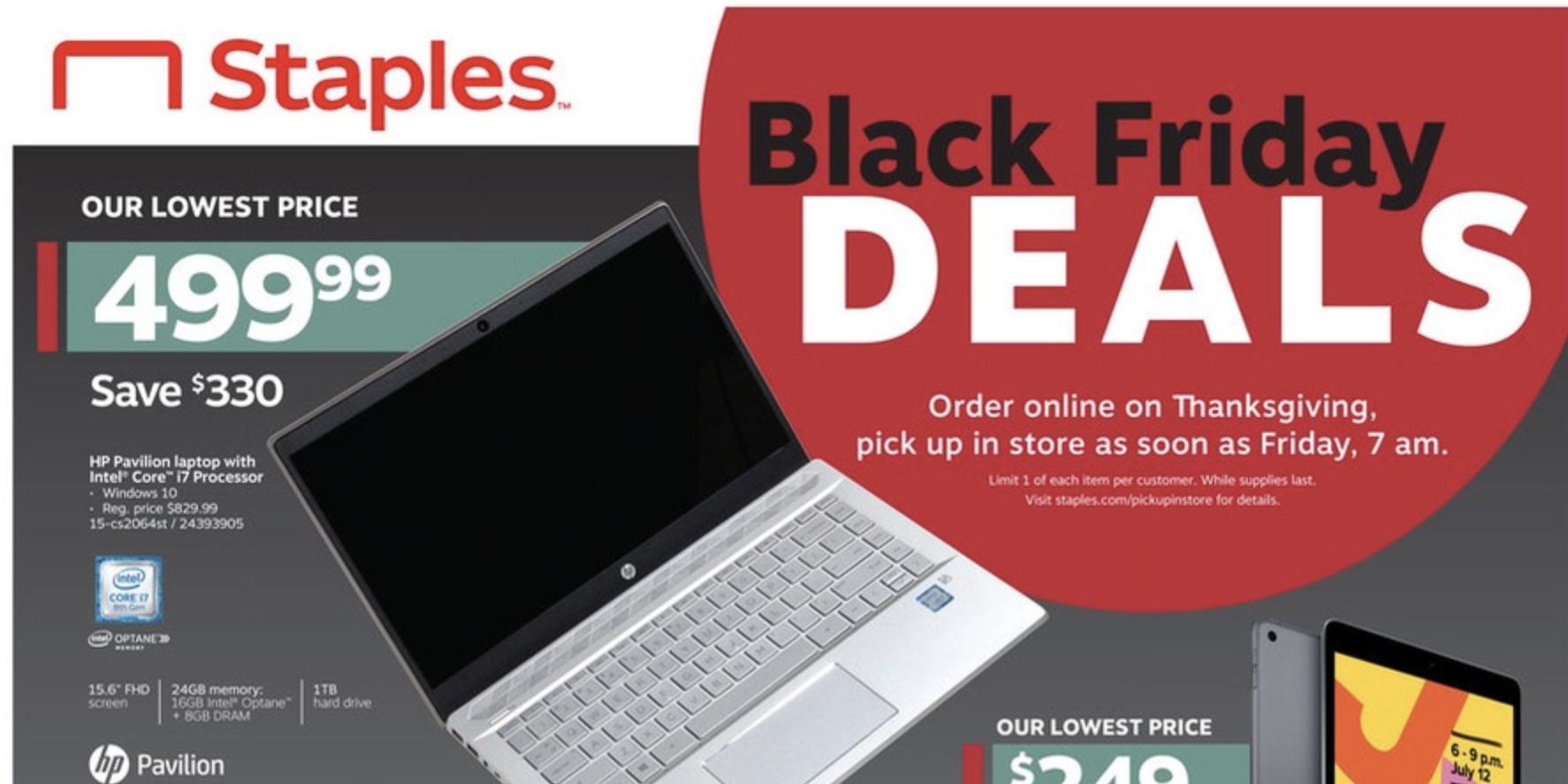 Staples Black Friday Ad has deals on iPads, Echos, more - 9to5Toys