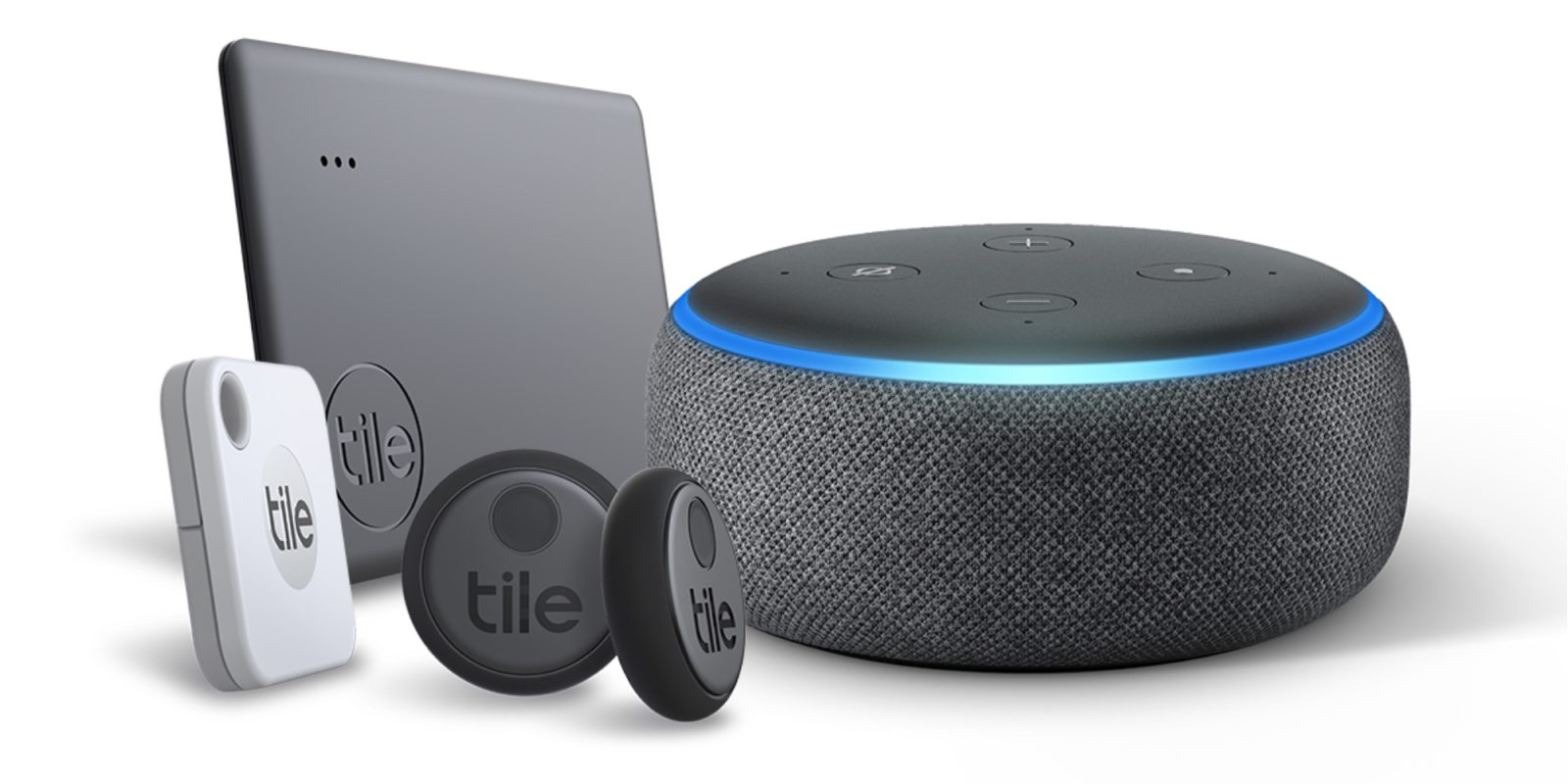 Bundle Tile's new Sticker Item Finders with the latest Echo Dot from