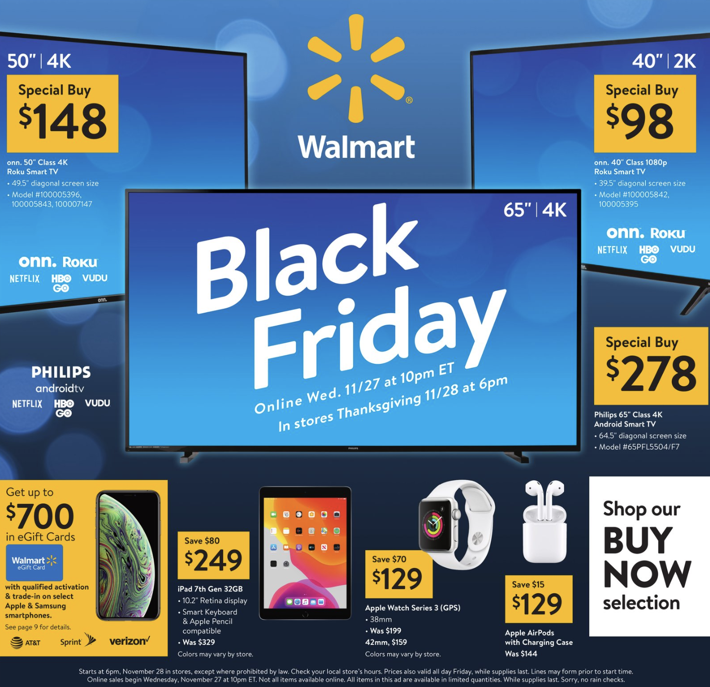 Walmart Black Friday Ad.