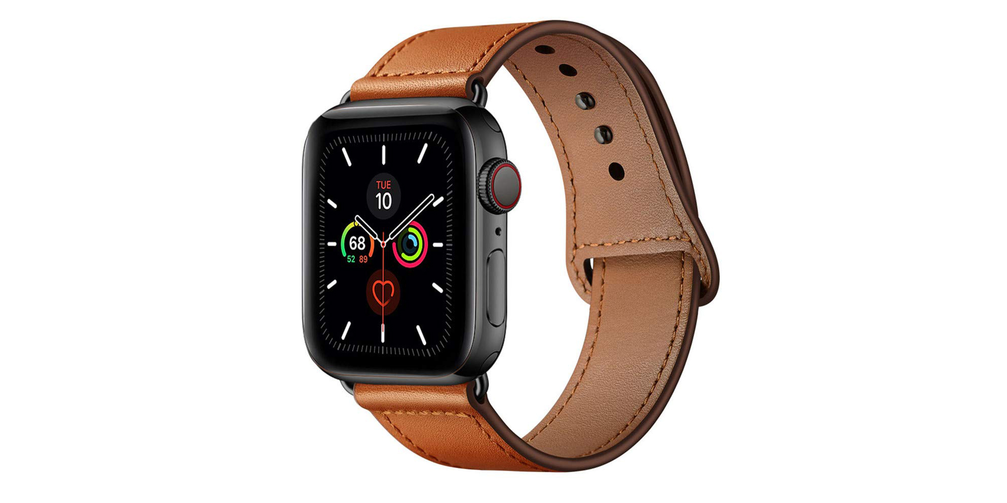 Add This Leather Apple Watch Band To Your Wrist In Various Colors For 