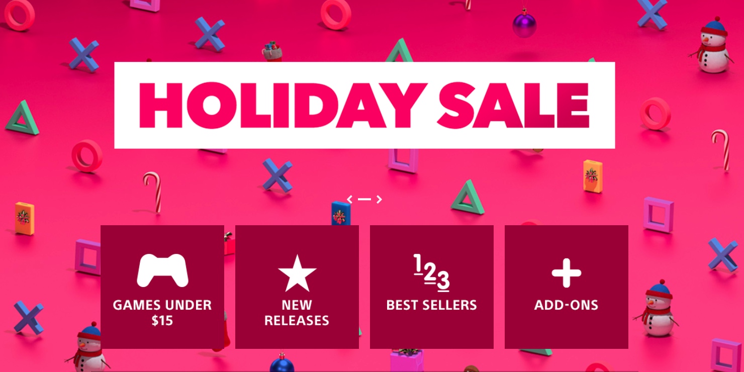 christmas sale playstation store