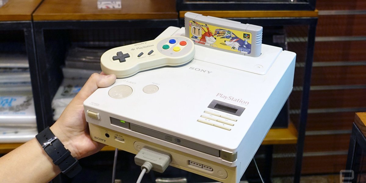 Nintendo PlayStation console auction