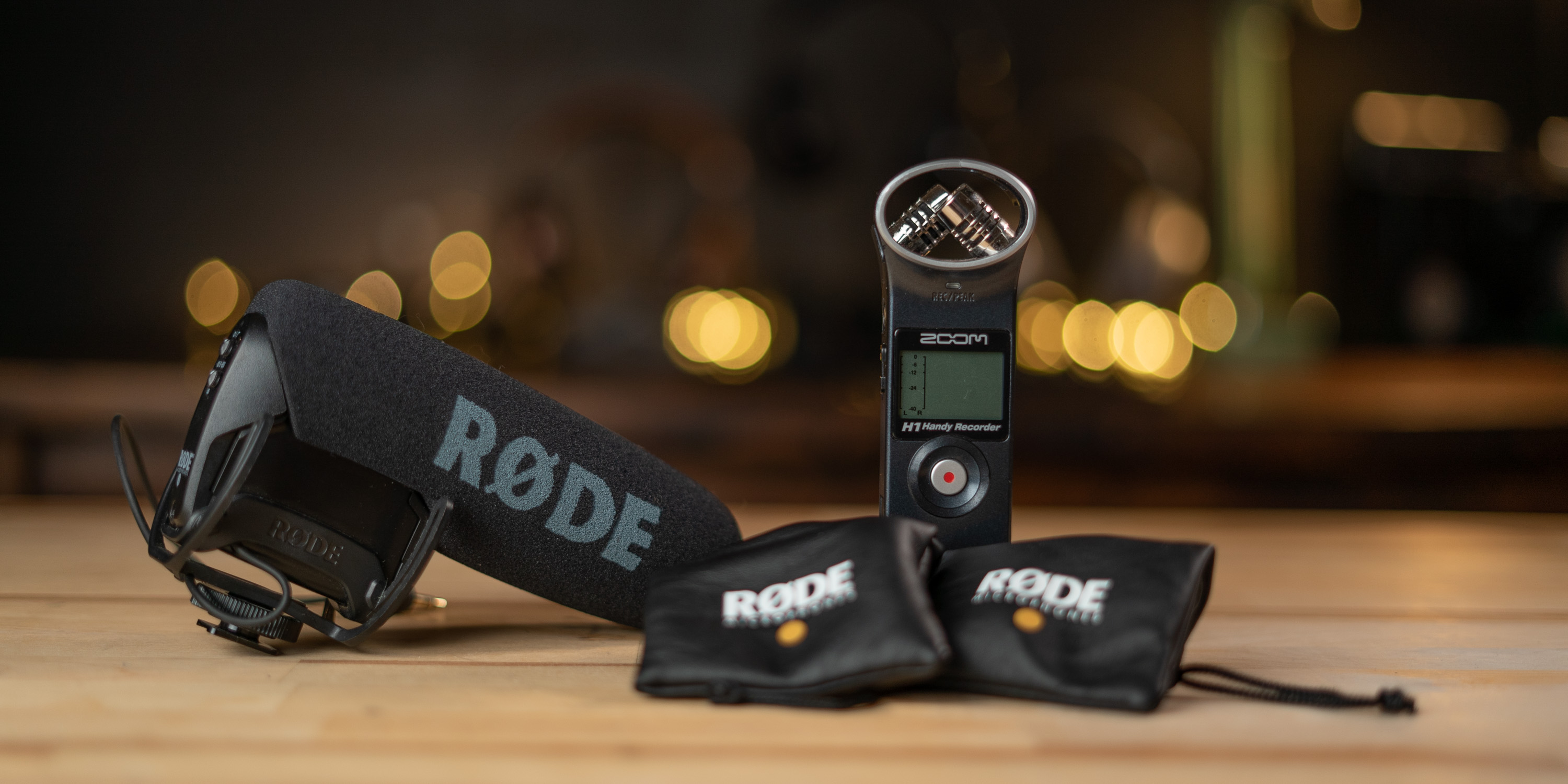 Rode Videomic Pro and Zoom H1n with Rode smartLav