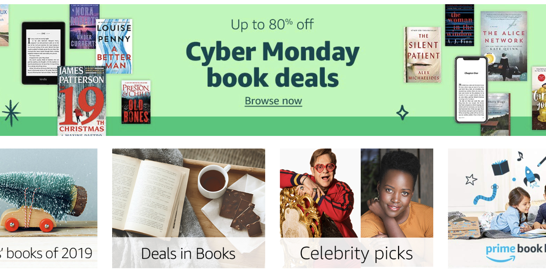 Amazon&#39;s Cyber Monday book sale takes $5 off orders of $20 or more - 9to5Toys