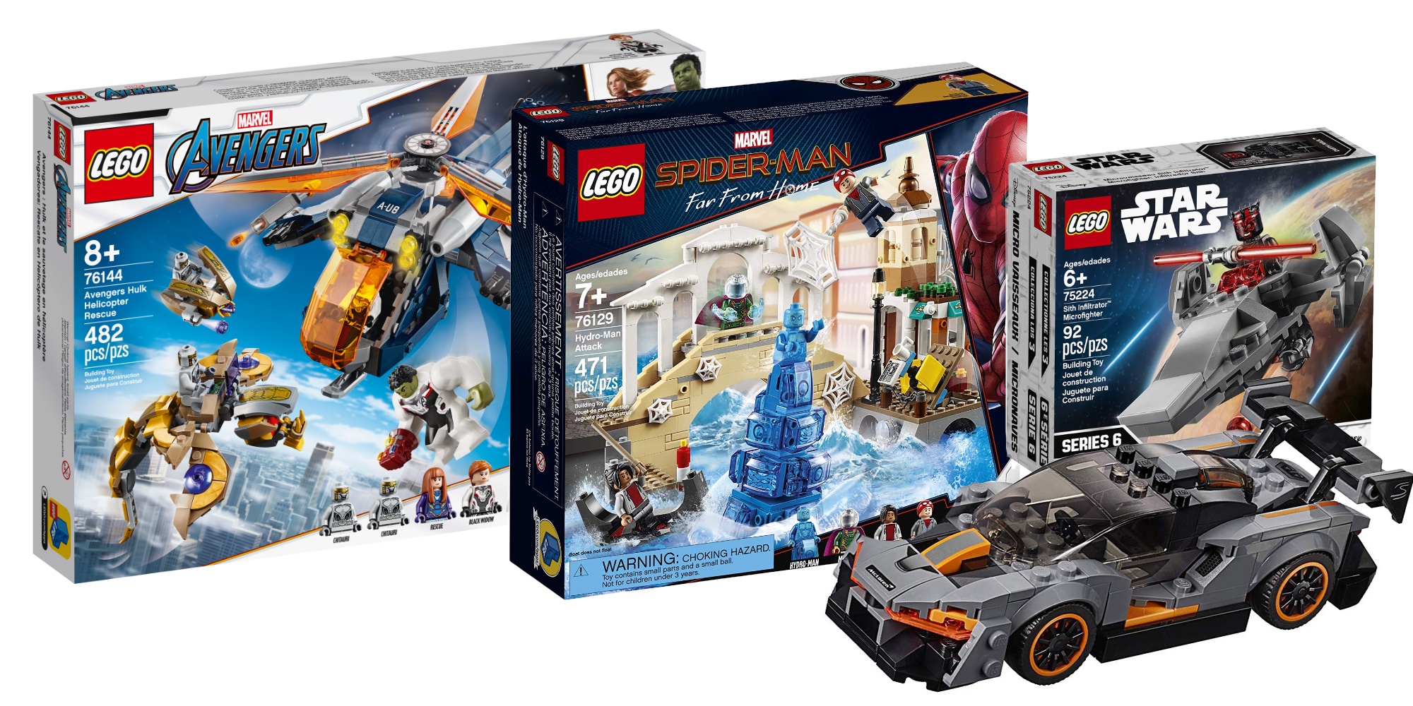Spider Man Far From Home Lego Sets